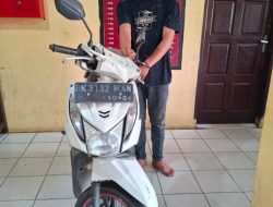 Pelaku Curanmor di Desa Ujung Serdang Diringkus Unit Reskrim Polsek Tanjung Morawa