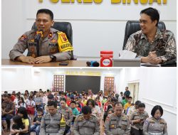 Polres Binjai Rangkul Anak Yatim, Perkuat Iman Lewat Doa dan Binrohtal Bersama