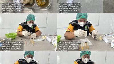 Aksi Nyata Polres Batu Bara: Jamin Makanan Bergizi dan Aman di Sekolah Lewat Program ‘Safety Food’