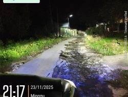 Wisatawan Menjerit, Mobil Hancur! Jalan Sembahe Luluh Lantak Diduga Ulah Galian C, Kades Asyik ‘Tidur’?