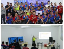 Ops Zebra Toba 2025: Polres Langkat Masuk Aula Indomarco, Cek Kesiapan Sopir dan Cara Muat Barang