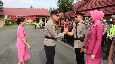 Mutasi Jabatan, Kasat Lantas Polres Binjai Resmi Berganti