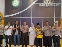 Kunjungan Kapolres Binjai ke Rumdin Bupati Langkat dan kantor ketua DPRD Langkat
