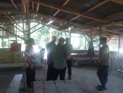 Polsek Binjai Barat Langsung Ke TKP Adanya Jenis Judi Sabung Ayam Dan Dadu Hasilnya Zonk