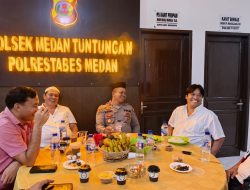 Sirahturahmi Dan Buka Bersama Pengelola Pasar Induk Dengan Polsek Tuntungan