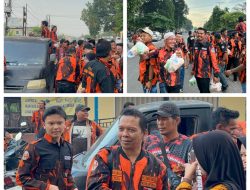 Semarak Ramadan, Hari Ke-4 PAC Pemuda Pancasila Medan Tuntungan Tebar 200 Takjil di Depan GBI Adam Malik