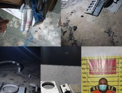 Polres Binjai Menangkap Seorang Pria Pencurian AC Indomaret