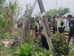 Terjadi Kecelakaan Lalu Lintas di Perlintasan Sebidang KA, Satu Pengendara Sepeda Motor Meninggal Dunia