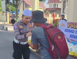 Polres Binjai Berbagi Takjil di Bulan Suci Ramadhan 1447 Hijriah