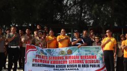 Rutin Kurvey,Polres Sergai Dorong Lingkungan Indonesia Menjadi Lebih Bersih