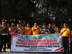 Rutin Kurvey,Polres Sergai Dorong Lingkungan Indonesia Menjadi Lebih Bersih