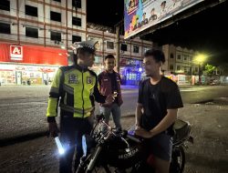 Cipta Kondisi Malam Hari, Polres Sergai Gelar KRYD di Jalinsum Medan–Tebing Tinggi
