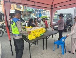Polres Tanah Karo Gelar Kegiatan Gerakan Pangan Murah Polri Serentak