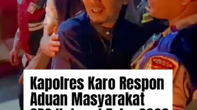 Lupa Lokasi Parkir, Mobil Dikira Hilang, Kesigapan Polres Karo di Berastagi Tuai Apresiasi