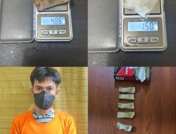 Kelabui Polisi Dengan Bungkus Rokok, Seorang Pemuda Diboyong Ke Polres Binjai