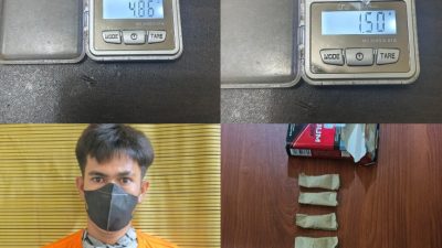 Kelabui Polisi Dengan Bungkus Rokok, Seorang Pemuda Diboyong Ke Polres Binjai