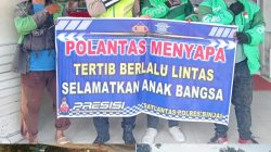Program “Polantas Menyapa” Polres Binjai Ajak Warga Tertib Lalu Lintas Cegah Kecelakaan
