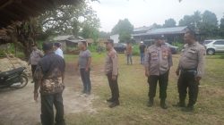 Kapolsek Didampingi Kanit Reskrim Kutalimbaru Turun ke Lokasi Usai Viral Dugaan Judi Sabung Ayam, Hasil Nihil