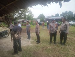 Kapolsek Didampingi Kanit Reskrim Kutalimbaru Turun ke Lokasi Usai Viral Dugaan Judi Sabung Ayam, Hasil Nihil