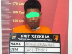 Gas 3 Kg Digondol 13 Tabung, Pelaku Berhasil Ditangkap Unit Res Polsek Medan Area Setelah 8 Bulan Buron