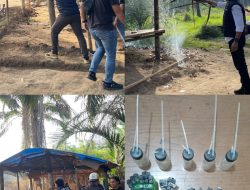 Satresnarkoba Polres Binjai Kembali Grebek Dan Hancurkan Barak Narkoba Di Desa Perdamaian