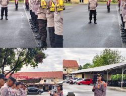 Apel Gabungan Sat Binmas Polres Binjai: Kapolres Tekankan Peran Aktif Bhabinkamtibmas Jaga Keamanan Warga