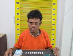 Pengedar Sabu di Medan Tuntungan Diciduk Saat Layani Pembeli, 9 Paket Disita