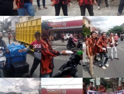 Jumat Barokah, PP PAC DK Perumnas Simalingkar dan Ranting Bagikan 200 Paket Takjil