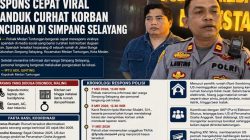 Polsek Medan Tuntungan Respons Cepat Viral Spanduk Curhat Korban Pencurian di Simpang Selayang