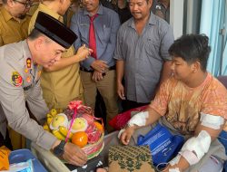 Kapolres Binjai Jengum Korban Begal Seorang PELAJAR