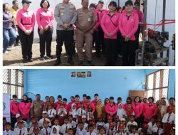 Jelang Hari Bhayangkara ke-80, Bhayangkari Sumut Resmikan Sumur Bor dan Listrik di SD Terpencil Karo