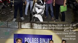 “Team Khusus Anti Begal 1.1 Polres Binjai berhasil amankan Sepeda Motor hasil Curian di Kabupaten Langsa Prop.NAD yang melintas di wilayah Kota Binjai”