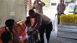 Kasat Lantas Polres Karo AKP Andita Sitepu Kunjungi Panti Asuhan Paya Bakung dan Berikan Bantuan Sosial