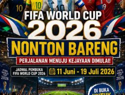 Piala Dunia 2026 Bergulir, Polda Sumut Buka Nobar Gratis untuk Masyarakat hingga Laga Final