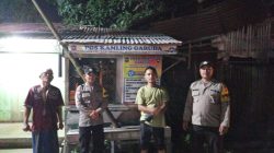 Pastikan Keamanan Lingkungan, Polsek Jajaran Polres Tanjungbalai Cek Keaktifan Satkamlin