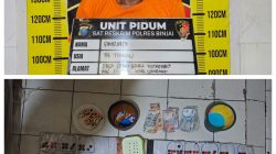 Satreskrim Polres Binjai, Tangkap Bandar Judi Dadu Di Kecamatan Selesai
