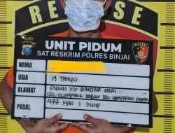 “Satreskrim Polres Binjai, Tangkap Pelaku Curanmor Di Kos-Kosan”