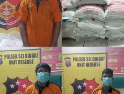 “Polsek Sei Bingai Amankan Pelaku Pencurian Terhadap Pakan Ternak Di Desa Gunung Ambat”