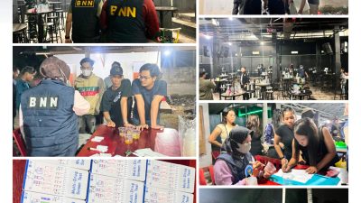 Razia Besar BNN Binjai: 103 Pengunjung 3 THM Positif Narkoba, Langsung Asesmen