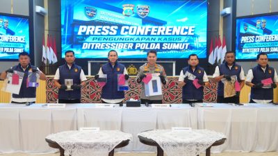 Ditressiber Polda Sumut Ungkap Sindikat Penipuan Online Berkedok Lelang Mobil, Empat Pelaku Ditangkap