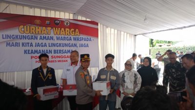 Curhat Warga Sunggal, Lingkungan Aman, Warga WaspadaMari kita jaga lingkungan jaga keamaaan bersama