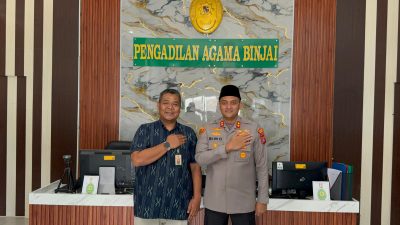 Kapolres Binjai Bersama PJU Jalin Sinergi dengan Ketua Pengadilan Agama Binjai