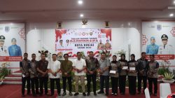 Apresiasi Suksesnya Upacara HUT RI ke-81, Kapolres Binjai Hadiri Malam Ramah Tamah Bersama Paskibraka