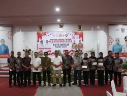 Apresiasi Suksesnya Upacara HUT RI ke-81, Kapolres Binjai Hadiri Malam Ramah Tamah Bersama Paskibraka