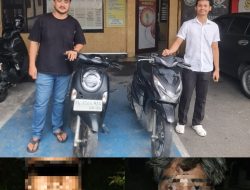 Dua Pria Asal Aceh Kembali Diamankan Tim Libas Anti Begal Polres Binjai Saat Bawa Hasil Curanmor