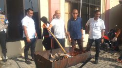 1,2 Kg Sabu Dimusnahkan Polresta Deli Serdang,Tiga Tersangka Gagal Edarkan Ribuan Dosis Narkoba