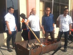 1,2 Kg Sabu Dimusnahkan Polresta Deli Serdang,Tiga Tersangka Gagal Edarkan Ribuan Dosis Narkoba