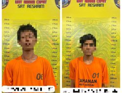 Dinas PUTR Sergai Rugi Rp48,8 Juta Akibat Pencurian Meteran Air, Dua Pelaku Diringkus