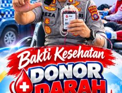 Dirlantas Polda Sumbar Pimpin Aksi Donor Darah, Peringati Hari Lalu Lintas Bhayangkara ke-71