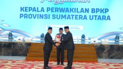 Koordinator Bidang Pidana Khusus Wakili Kajati Sumut Pada Kegiatan Pelantikan Dan Pengukuhan Rusdy Sofyan Sebagai Kepala Perwakilan Badan Pengawasan Keuangan Dan Pembangunan (BPKP) Sumatera Utara